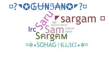နာမ်မြောက်မည့်အမည် - Sargam