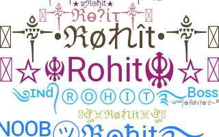 နာမ်မြောက်မည့်အမည် - Rohit