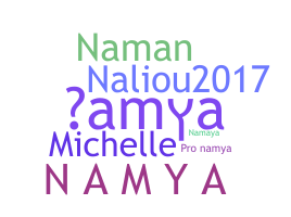 နာမ်မြောက်မည့်အမည် - Namya