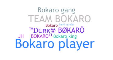 နာမ်မြောက်မည့်အမည် - bokaro