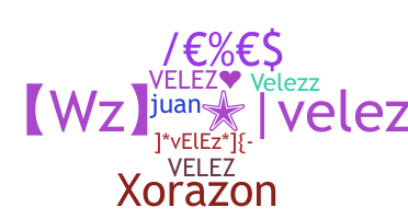 နာမ်မြောက်မည့်အမည် - Velez