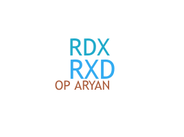နာမ်မြောက်မည့်အမည် - RDxAryan