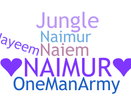 နာမ်မြောက်မည့်အမည် - NAIMUR