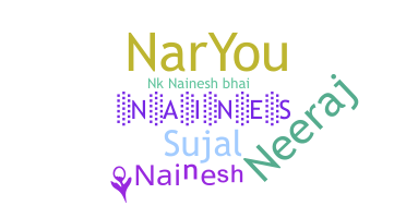 နာမ်မြောက်မည့်အမည် - Nainesh