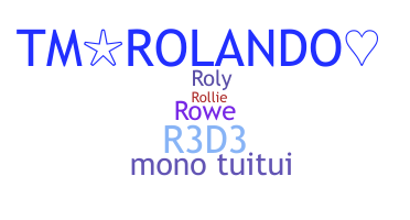 နာမ်မြောက်မည့်အမည် - Roland