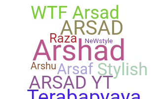 နာမ်မြောက်မည့်အမည် - Arsad