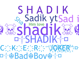 နာမ်မြောက်မည့်အမည် - Shadik