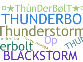 နာမ်မြောက်မည့်အမည် - ThunderBolt