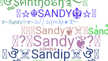 နာမ်မြောက်မည့်အမည် - Sandy