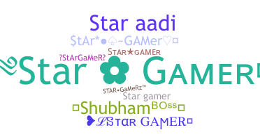 နာမ်မြောက်မည့်အမည် - StarGamer