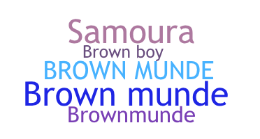 နာမ်မြောက်မည့်အမည် - Brownmunde