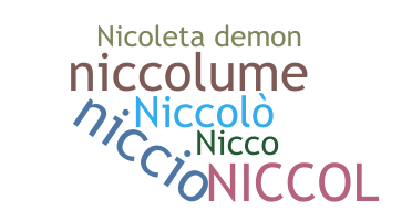 နာမ်မြောက်မည့်အမည် - Niccol