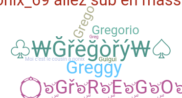 နာမ်မြောက်မည့်အမည် - Gregory