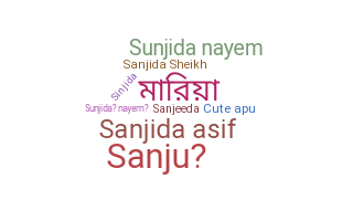 နာမ်မြောက်မည့်အမည် - Sanjida