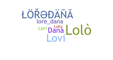 နာမ်မြောက်မည့်အမည် - loredana