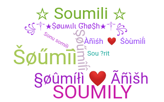 နာမ်မြောက်မည့်အမည် - soumili