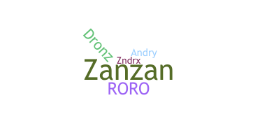 နာမ်မြောက်မည့်အမည် - Zandro
