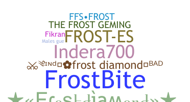 နာမ်မြောက်မည့်အမည် - frostdiamond