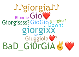 နာမ်မြောက်မည့်အမည် - Giorgia