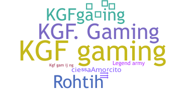 နာမ်မြောက်မည့်အမည် - KGFgaming