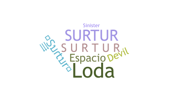 နာမ်မြောက်မည့်အမည် - Surtur