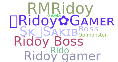 နာမ်မြောက်မည့်အမည် - RidoyGamer