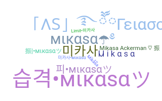 နာမ်မြောက်မည့်အမည် - Mikasa