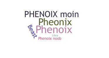 နာမ်မြောက်မည့်အမည် - phenoix