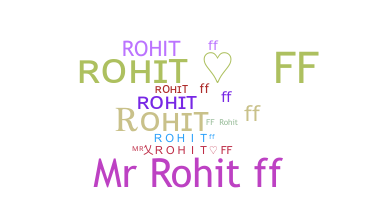 နာမ်မြောက်မည့်အမည် - Rohitff