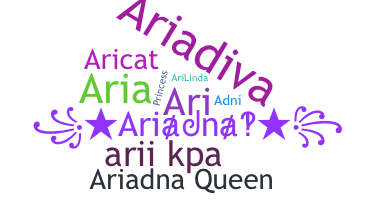 နာမ်မြောက်မည့်အမည် - ariadna