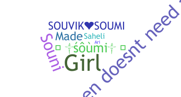 နာမ်မြောက်မည့်အမည် - Soumi
