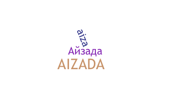 နာမ်မြောက်မည့်အမည် - aizada