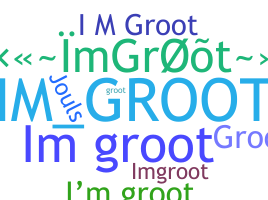နာမ်မြောက်မည့်အမည် - ImGroot
