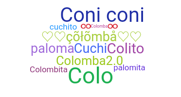 နာမ်မြောက်မည့်အမည် - Colomba