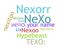 နာမ်မြောက်မည့်အမည် - Nexo