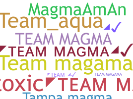 နာမ်မြောက်မည့်အမည် - teammagma
