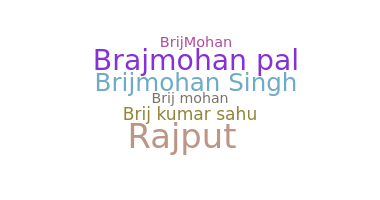 နာမ်မြောက်မည့်အမည် - Brijmohan