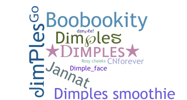 နာမ်မြောက်မည့်အမည် - dimples
