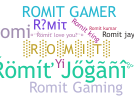 နာမ်မြောက်မည့်အမည် - Romit