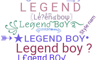 နာမ်မြောက်မည့်အမည် - Legendboy