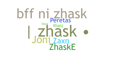 နာမ်မြောက်မည့်အမည် - Zhask
