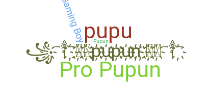 နာမ်မြောက်မည့်အမည် - Pupunu