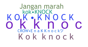 နာမ်မြောက်မည့်အမည် - Kokknock