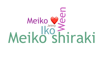 နာမ်မြောက်မည့်အမည် - MeikO