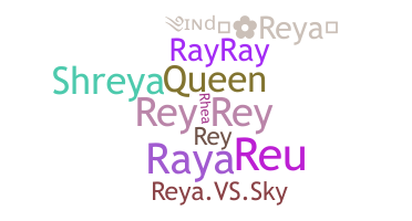 နာမ်မြောက်မည့်အမည် - Reya