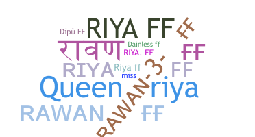 နာမ်မြောက်မည့်အမည် - RIYAFF