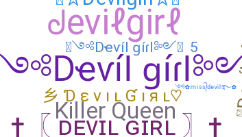 နာမ်မြောက်မည့်အမည် - devilgirl