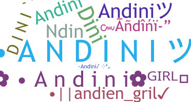 နာမ်မြောက်မည့်အမည် - Andini