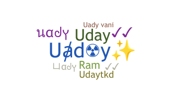 နာမ်မြောက်မည့်အမည် - Uady