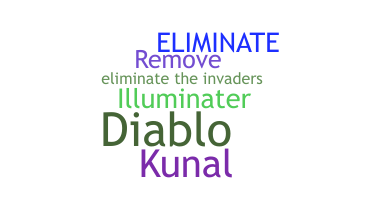 နာမ်မြောက်မည့်အမည် - Eliminate